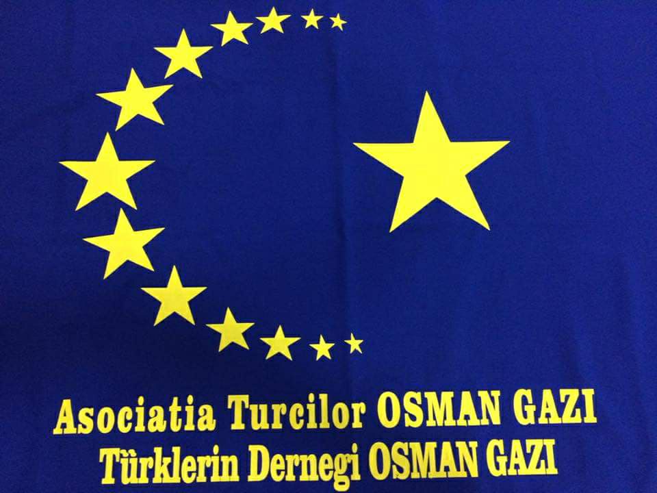 Logo of the "Osman Gazi" Turkish Association- Türklerin Derneği "Osman Gazi" (Millet association from Medgidia, Contanța County)